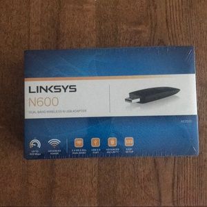 Linksys N600 dual band wireless USB adapter